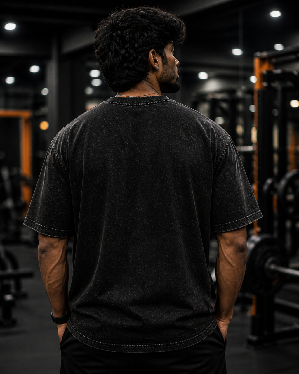 Savage Bulk Acid Wash Oversized Tee