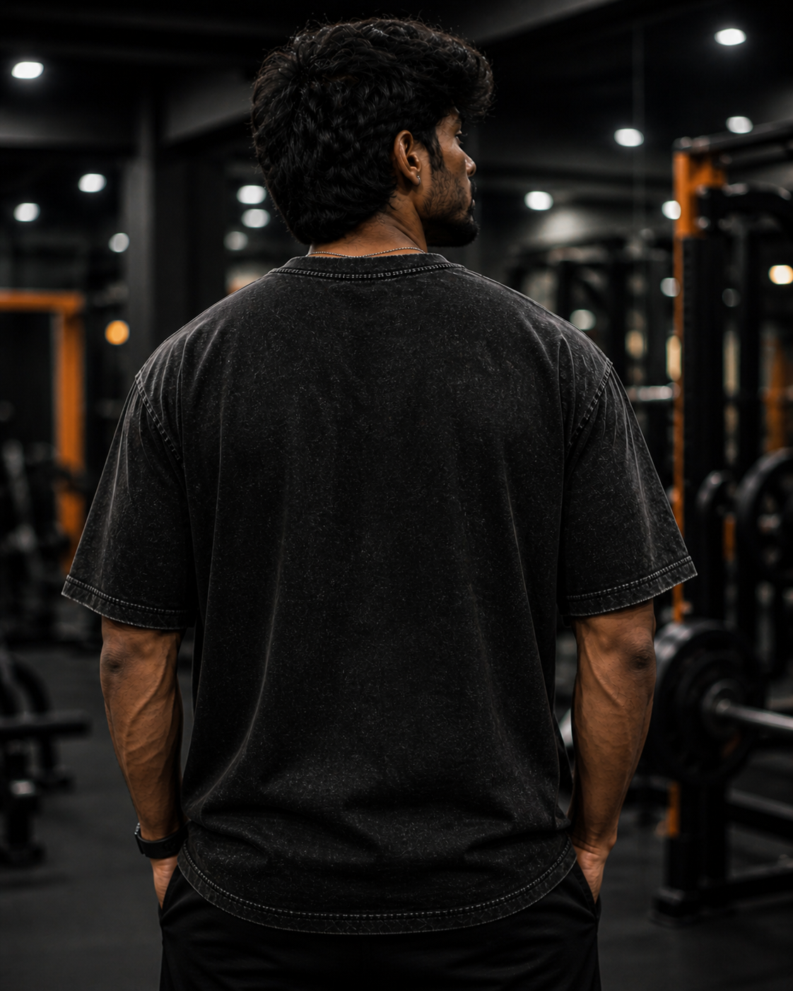 Savage Bulk Acid Wash Oversized Tee