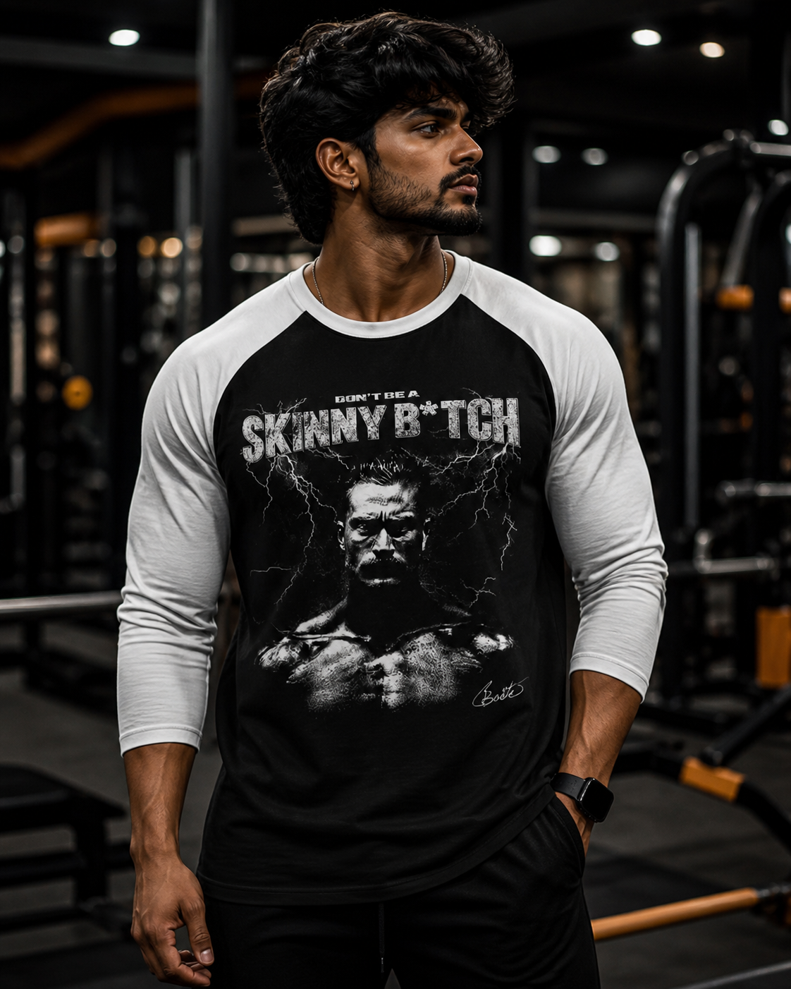 Savage Bulk Raglan Tee