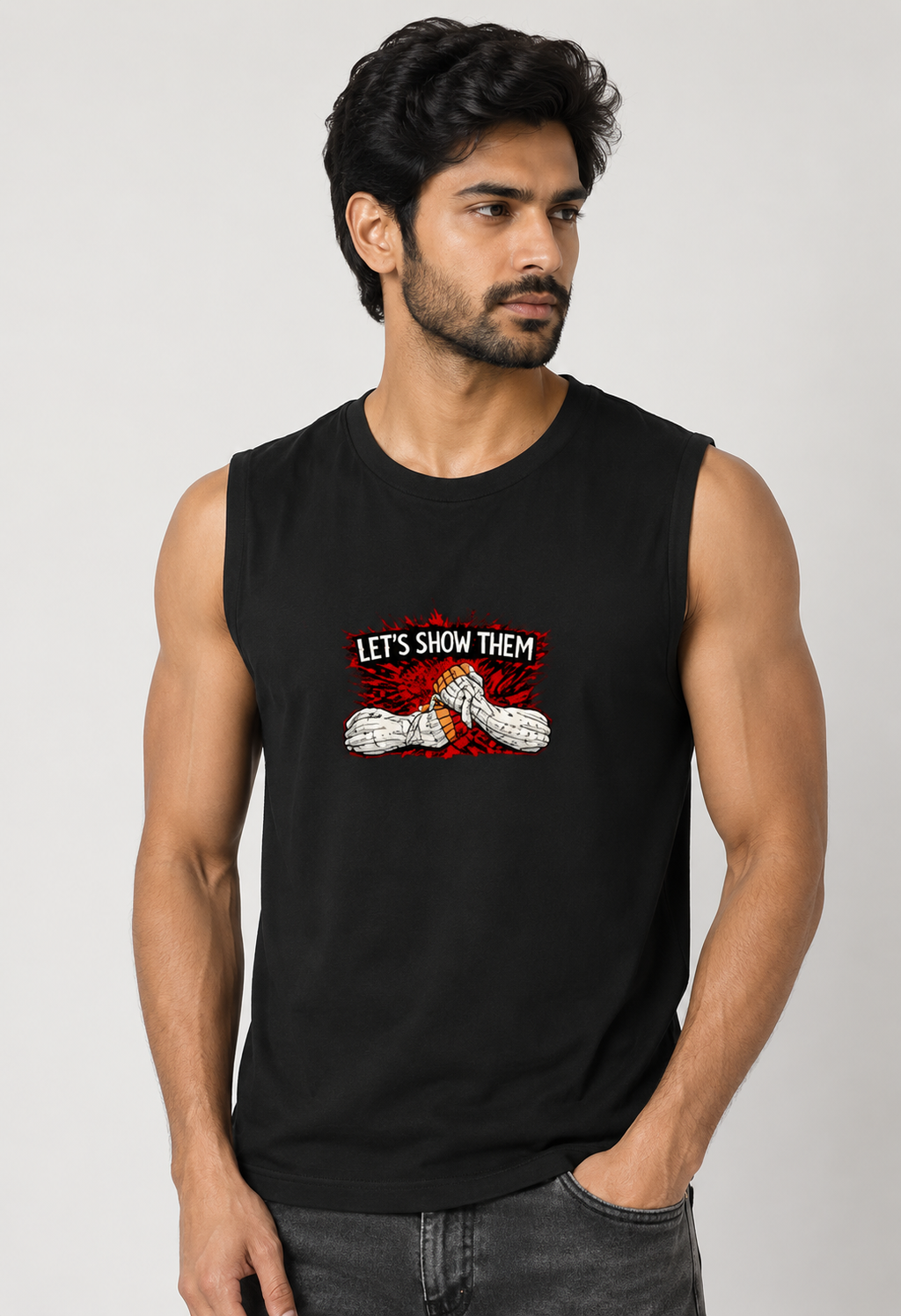 Lets Show Them Tank Top(Black)