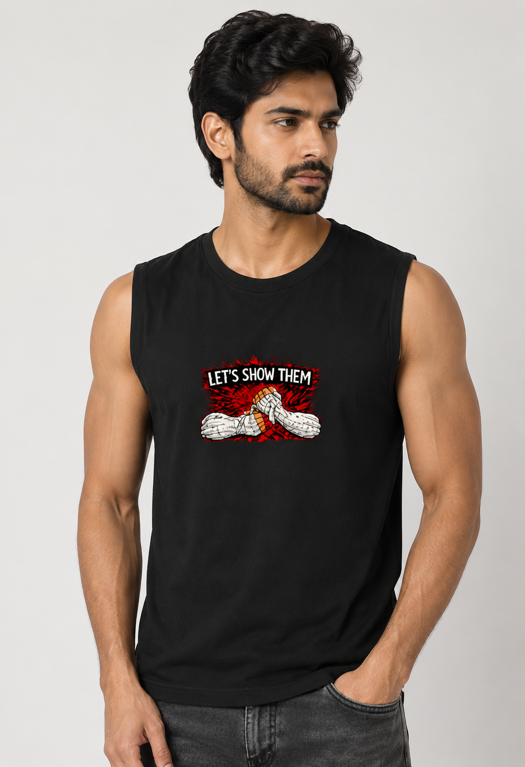 Lets Show Them Tank Top(Black)