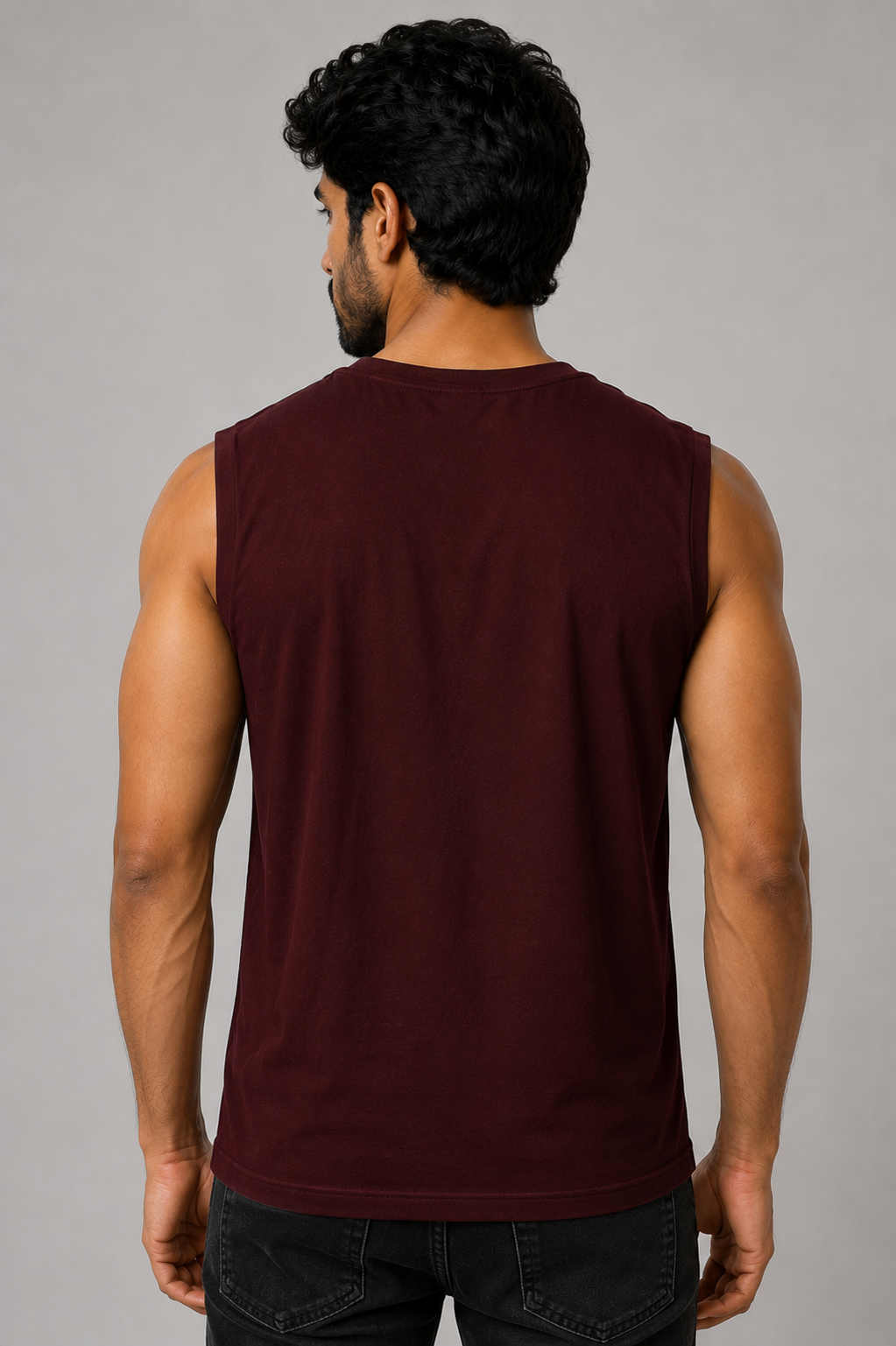 Power Ignited Tank Top(Maroon)