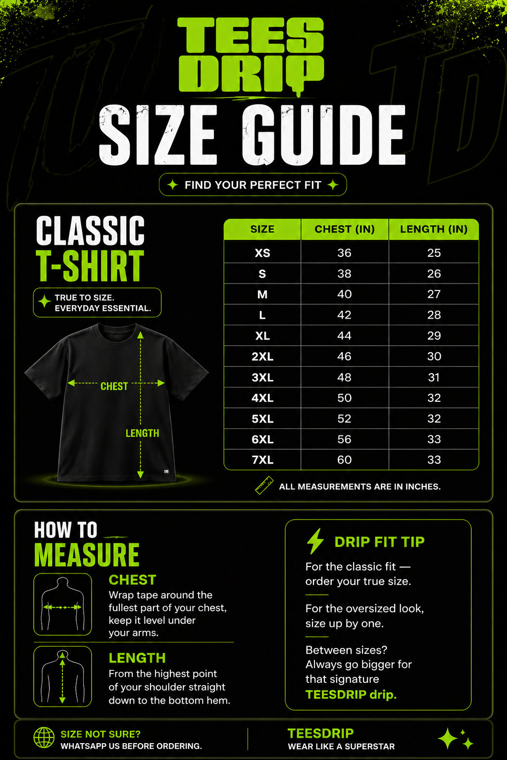 Icon Star Classic Tee – Black